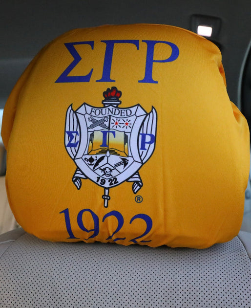 Sigma Gamma Rho Custom Sandstone Car Cup Holder Coaster - Greek Gear