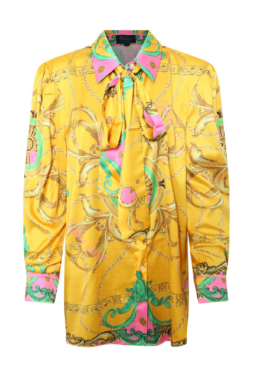 Golden Soror Chains & More Blouse- AKA