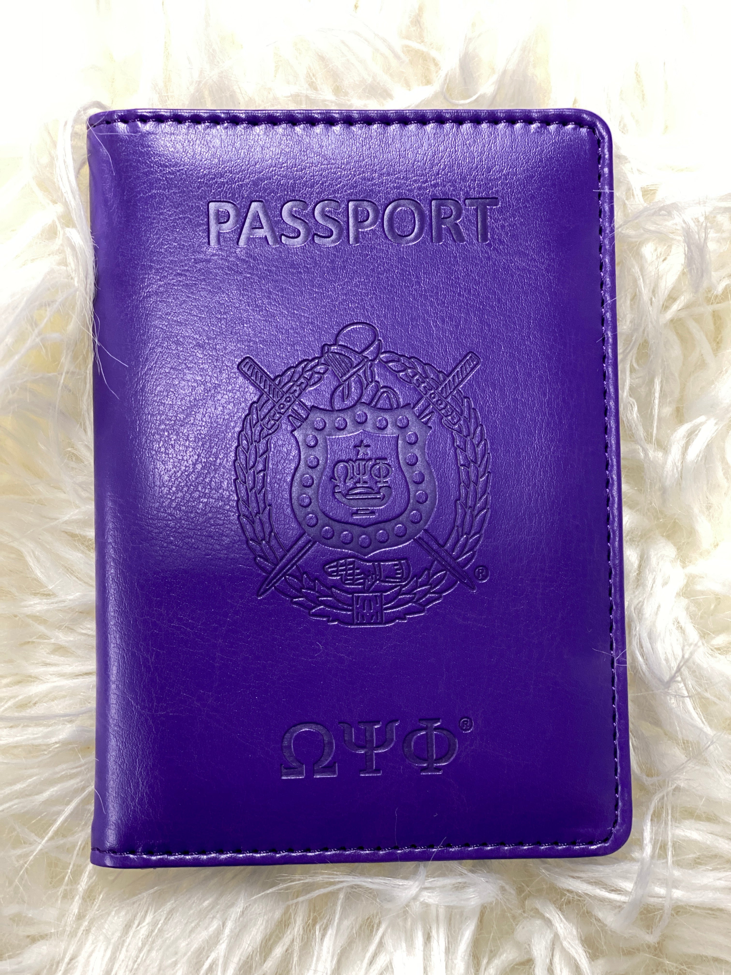 OMEGA PASSPORT COVER