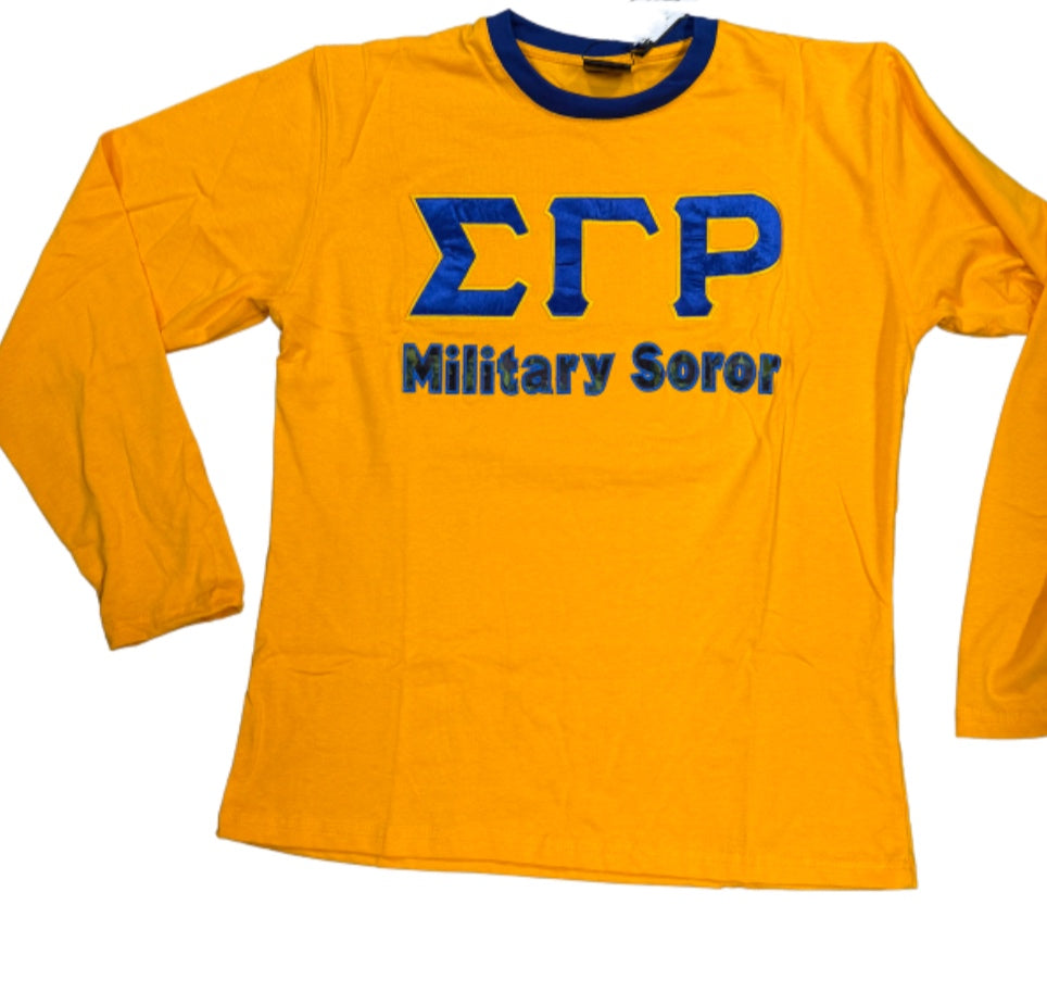 SGRHO Military Long Sleeve Tee