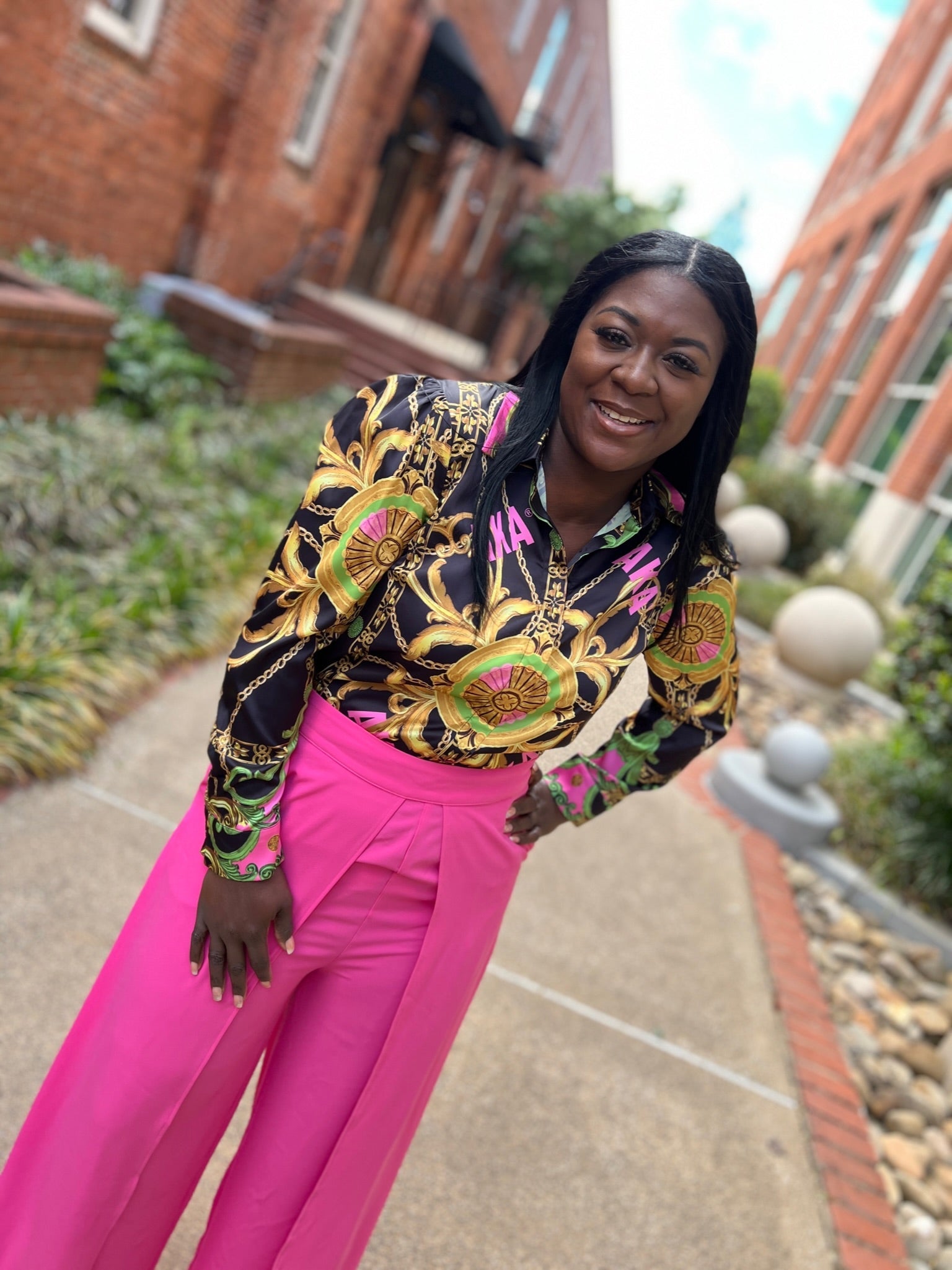 Pink Palazzo Pants-final sale no exchanges or refunds