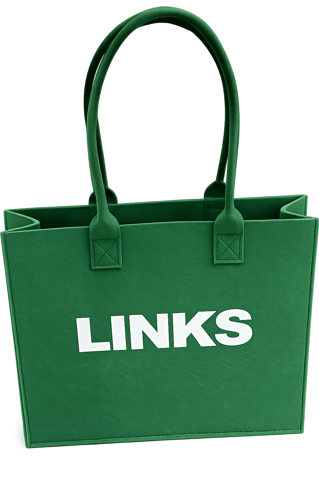 Links Felt Tote