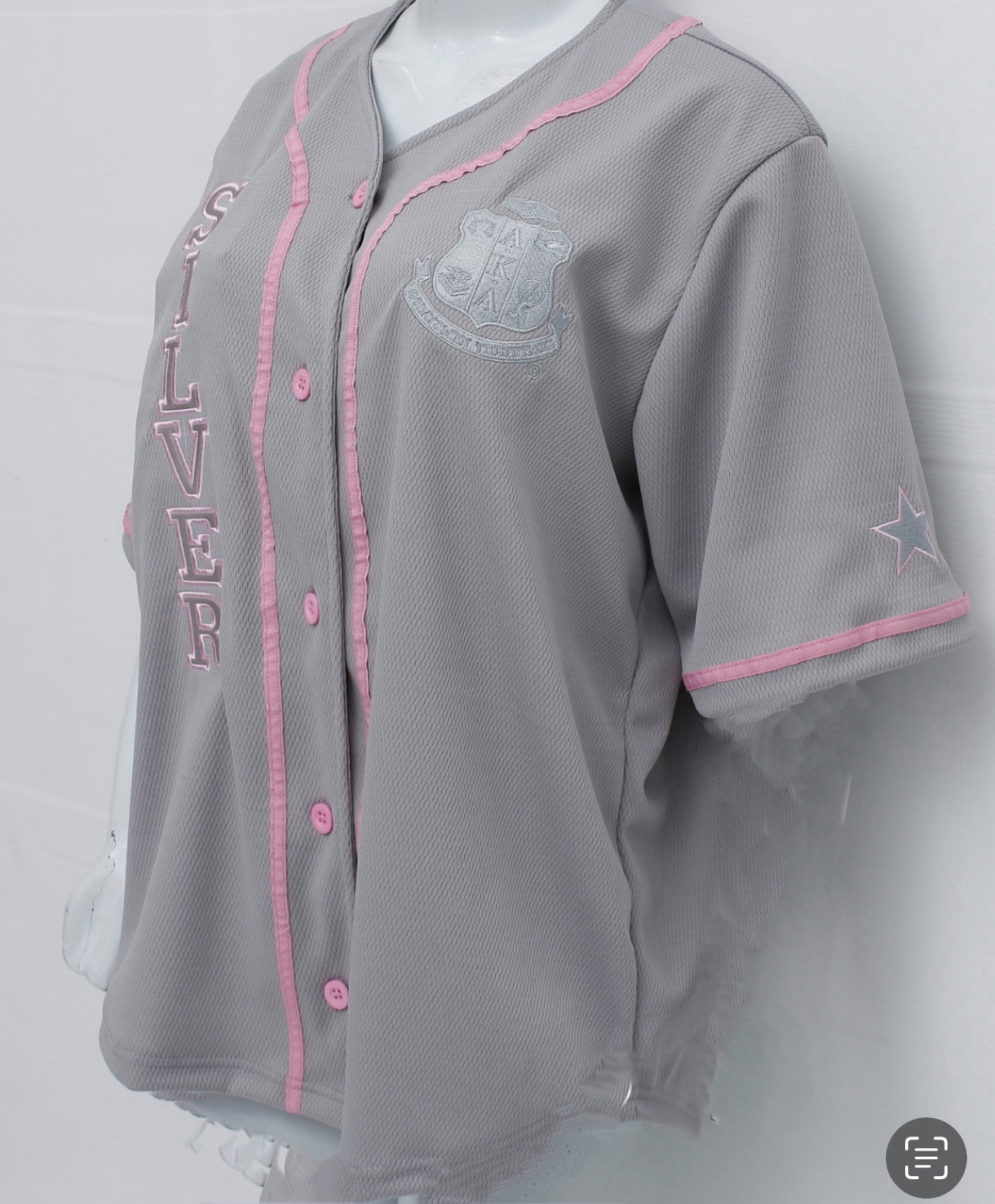 AKA Silver Baseball Shirt