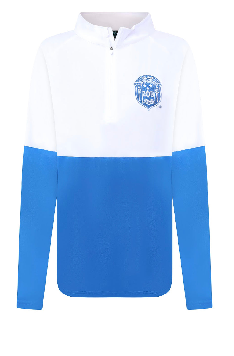 Zeta Quarter Zip Pullover-Final sale. No exchanges or refunds