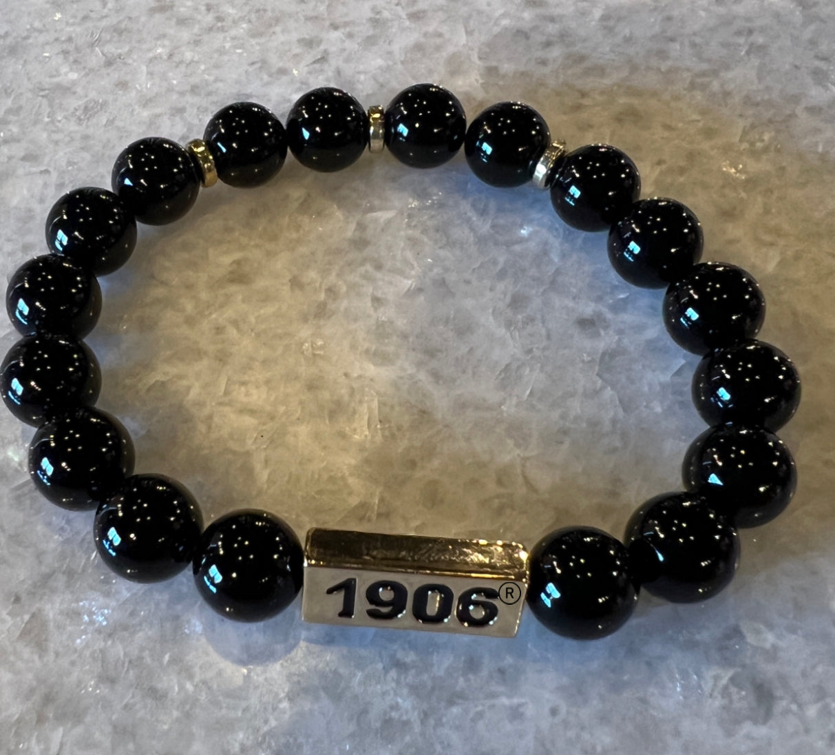 Alpha Beaded Bracelet
