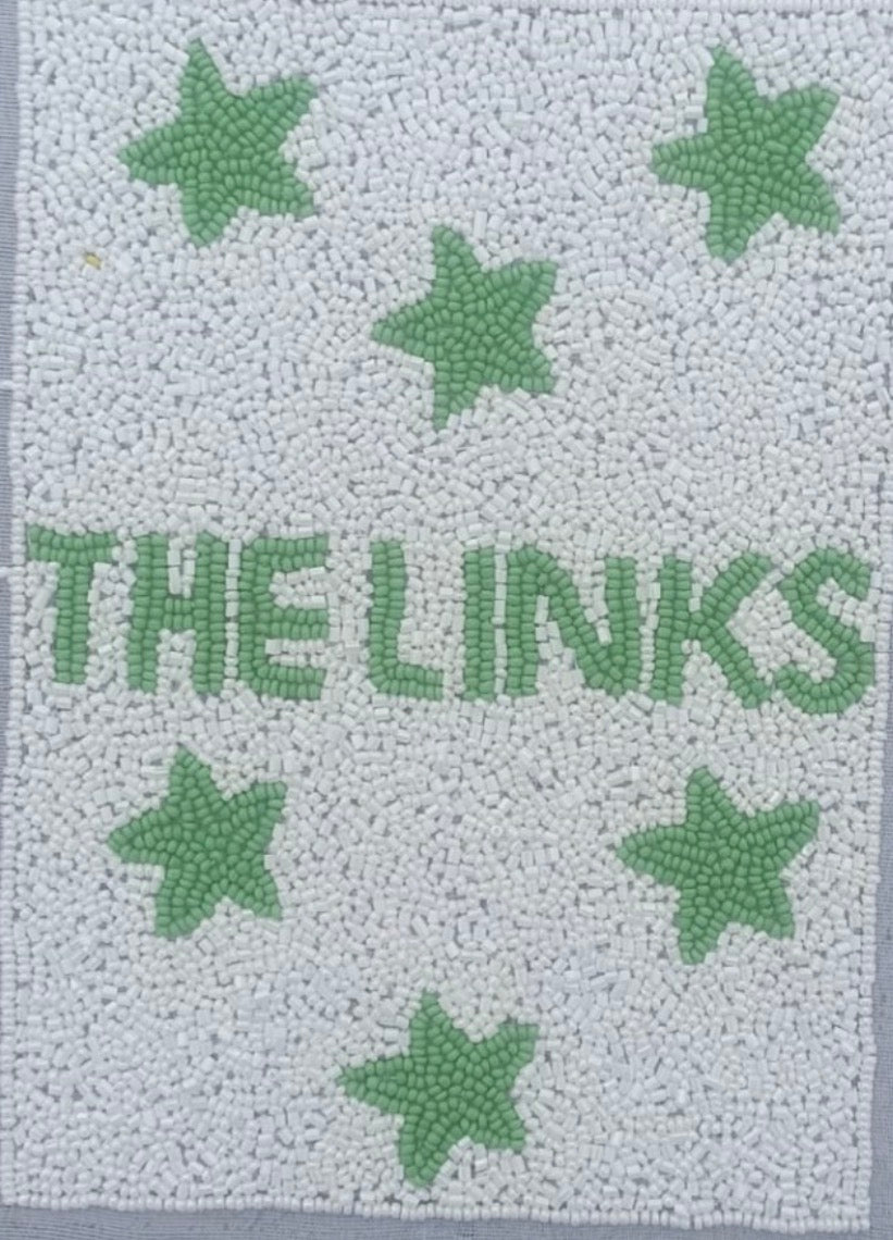 Links Beaded Cell phone bag
