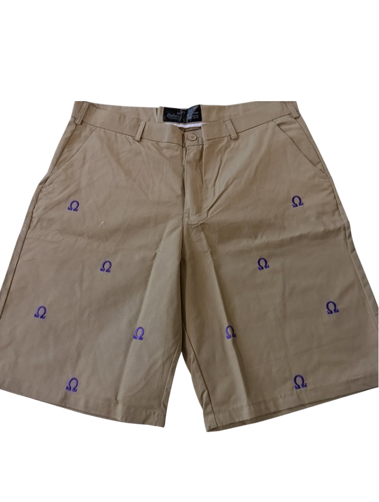 Omega khaki shorts