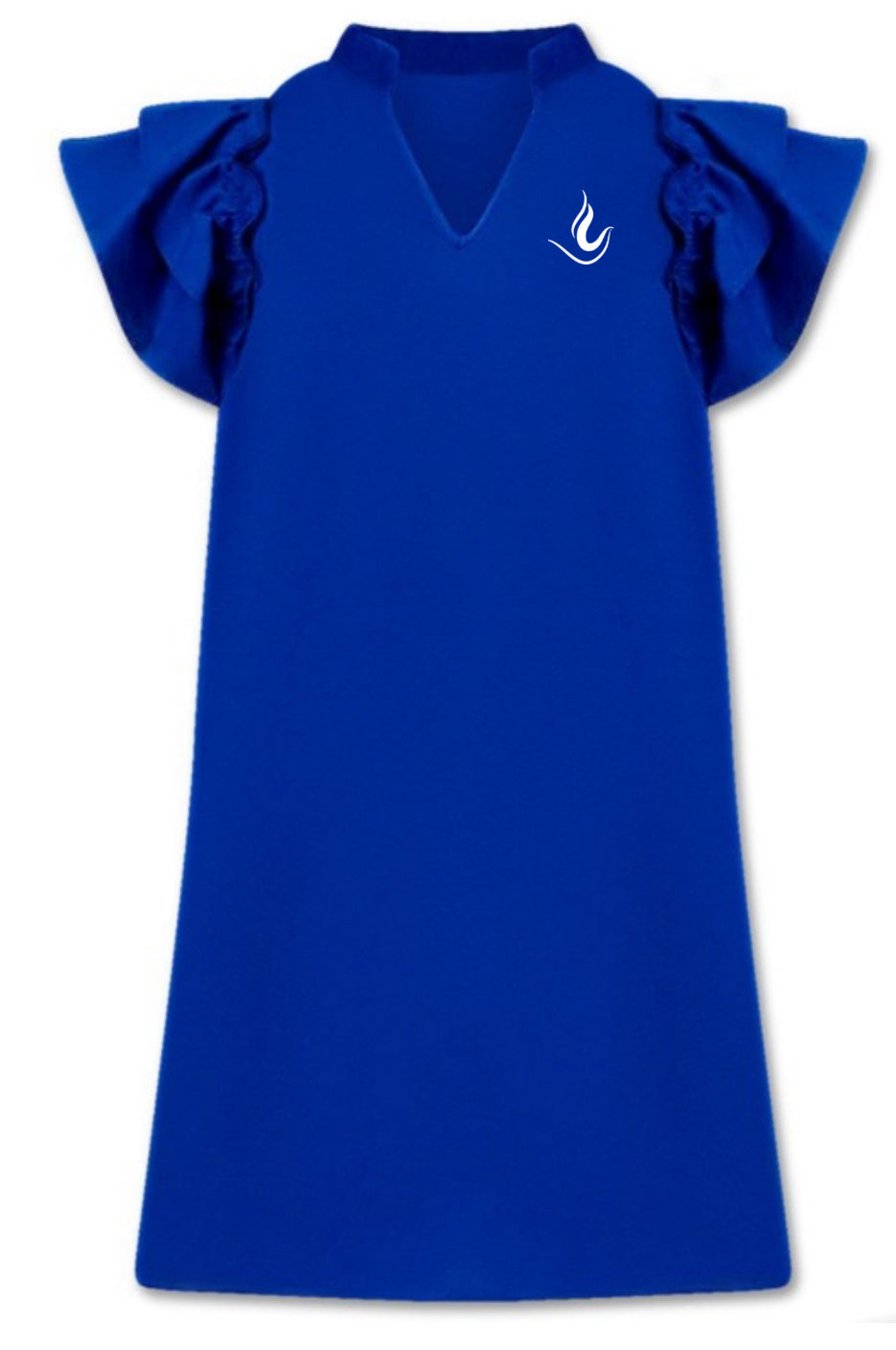 Zeta Regal Ruffle Pocket Dress