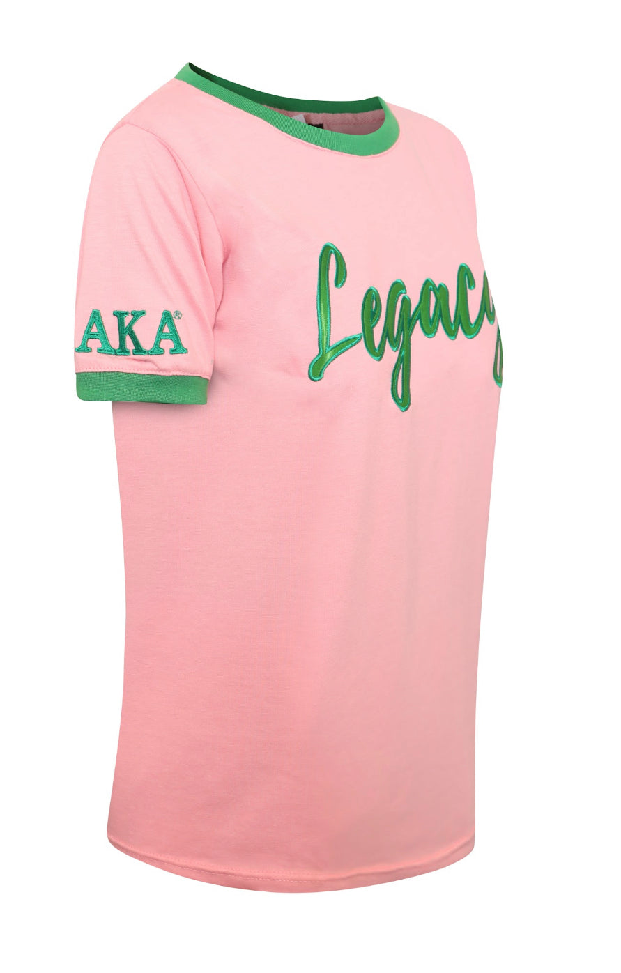 AKA Legacy Ringer Tee