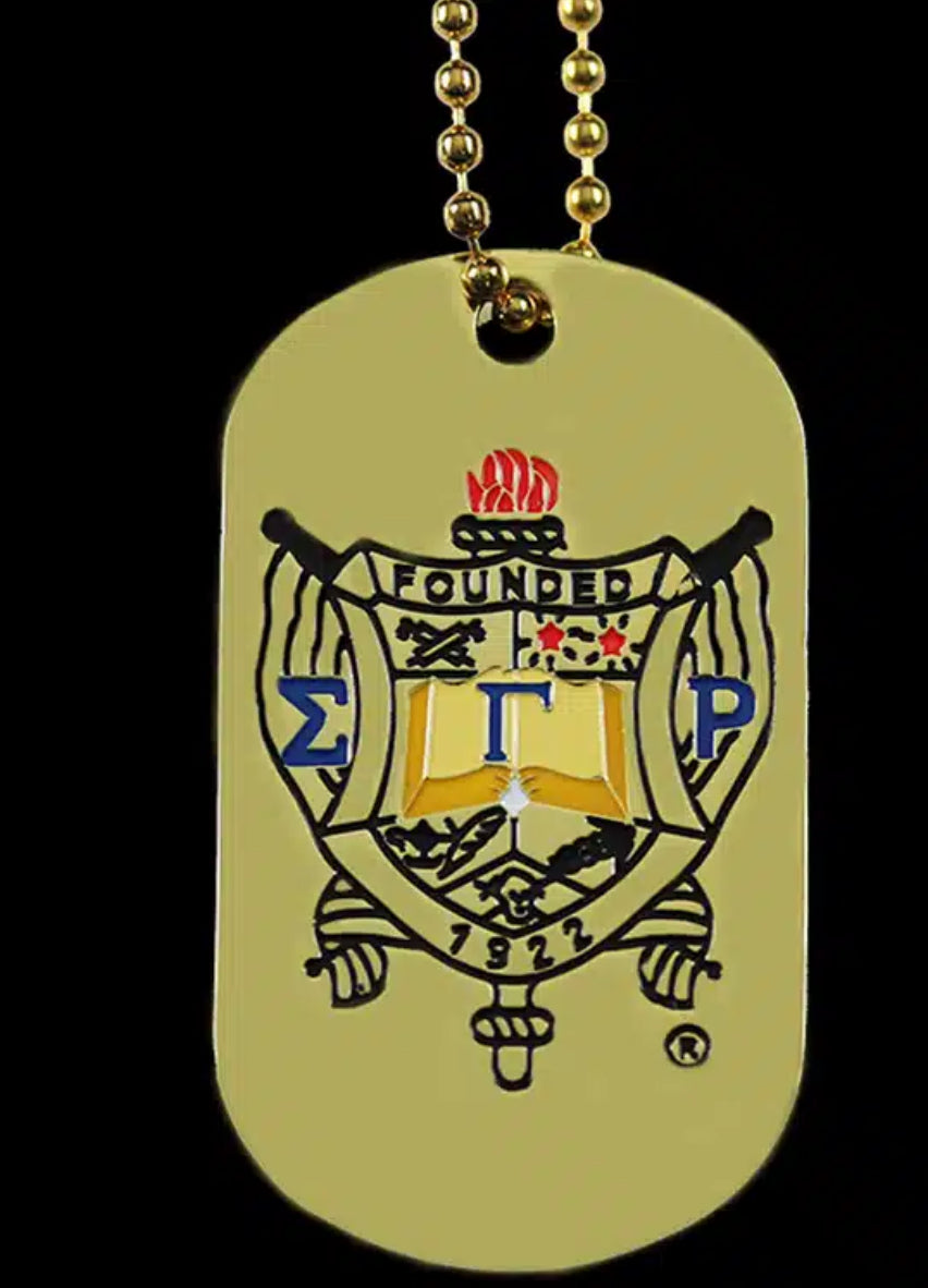 SGRHO Dog Tag Necklace