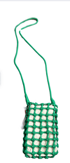 Braided cellphone crossbody