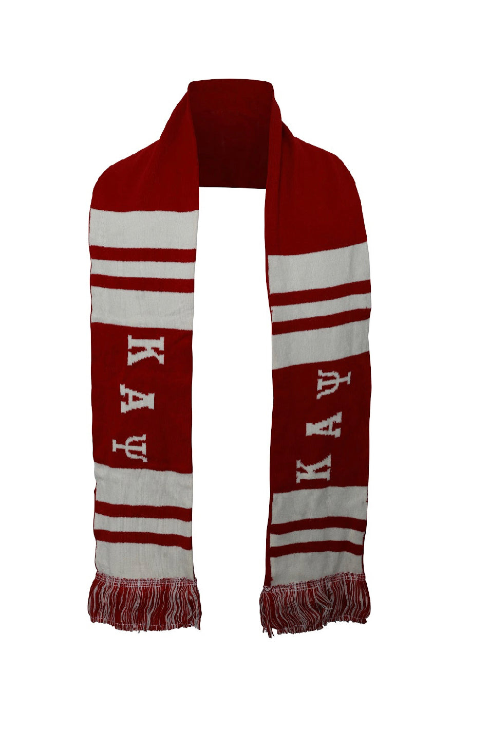 Kappa Knit Greek Scarf