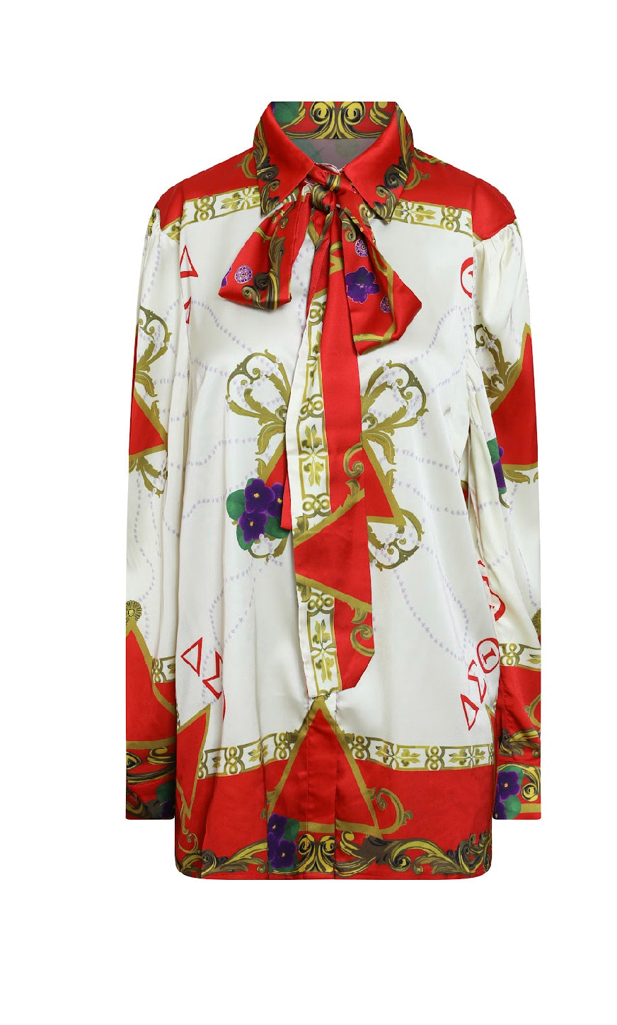 Chains & More Blouse-Delta