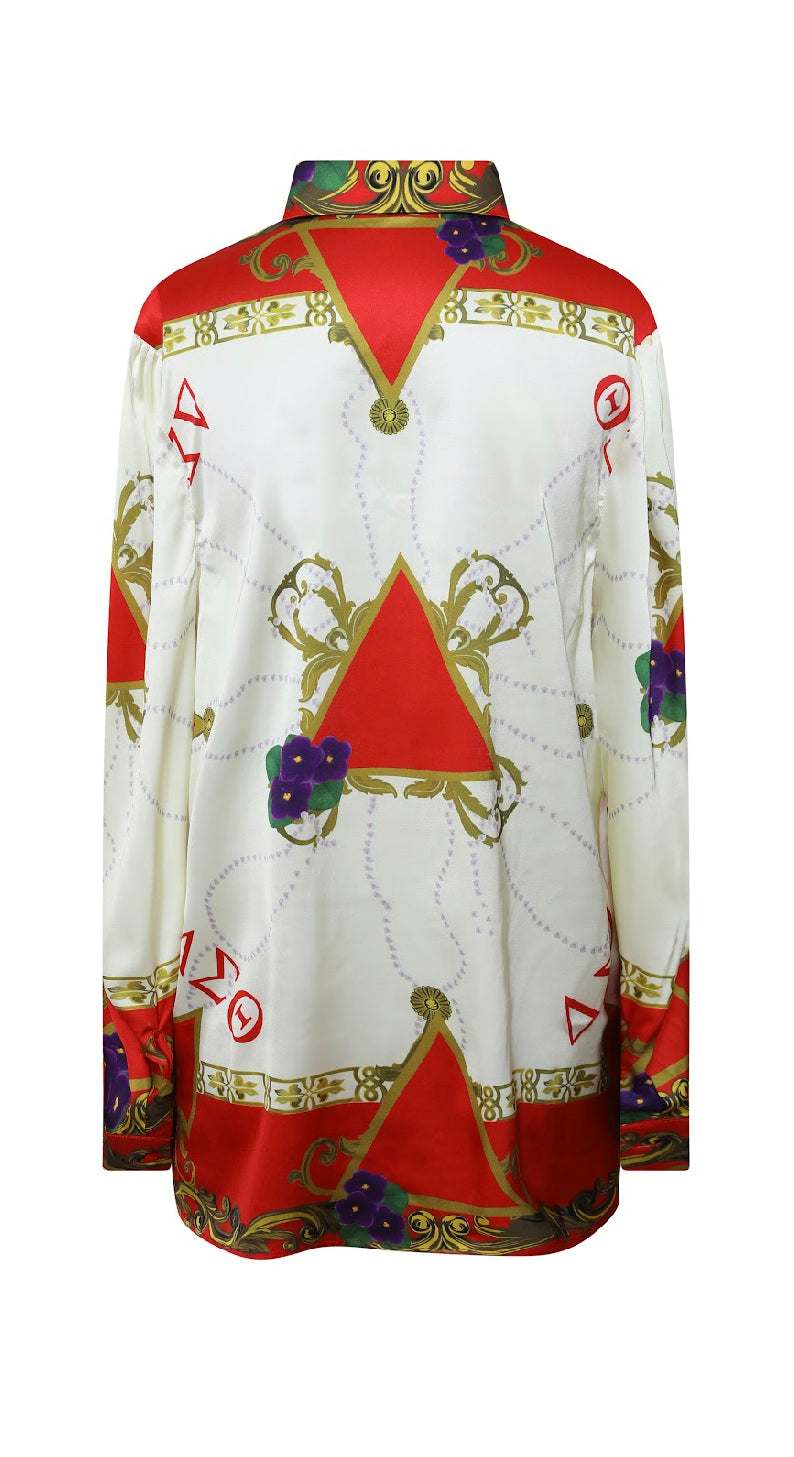 Chains & More Blouse-Delta