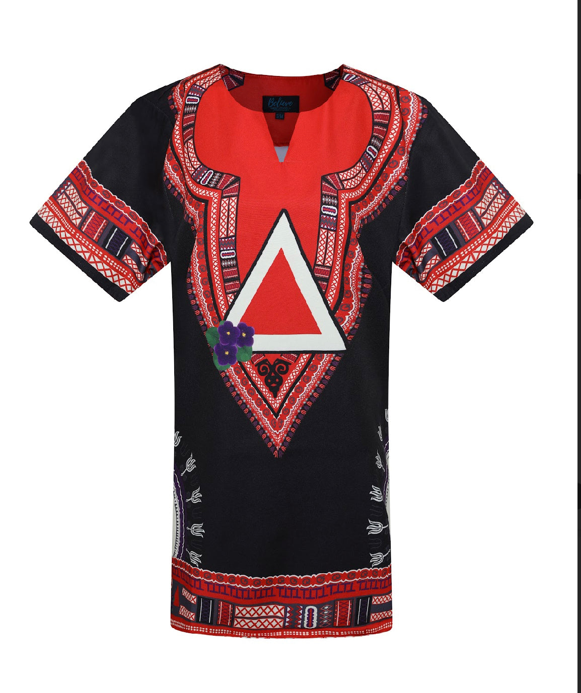 Dashiki Shirt- Delta Sigma Theta