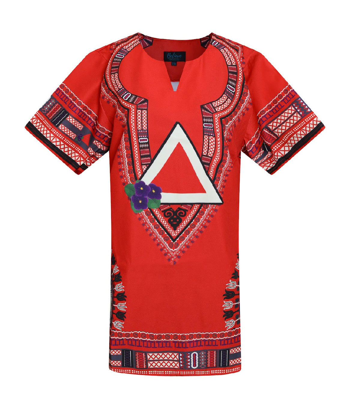 Dashiki Shirt- Delta Sigma Theta