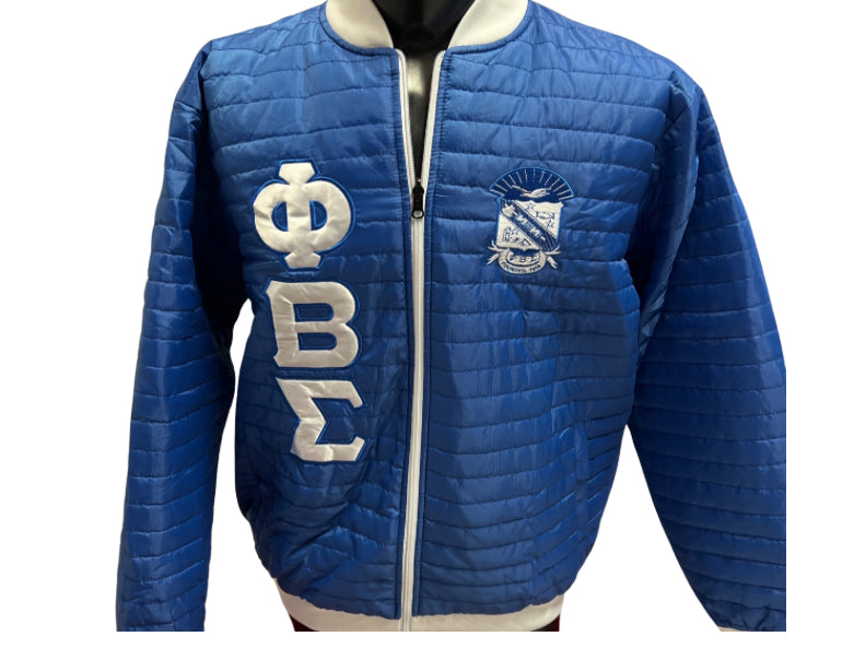 Sigma Reversible Puffer Bomber Jacket- Final Sale