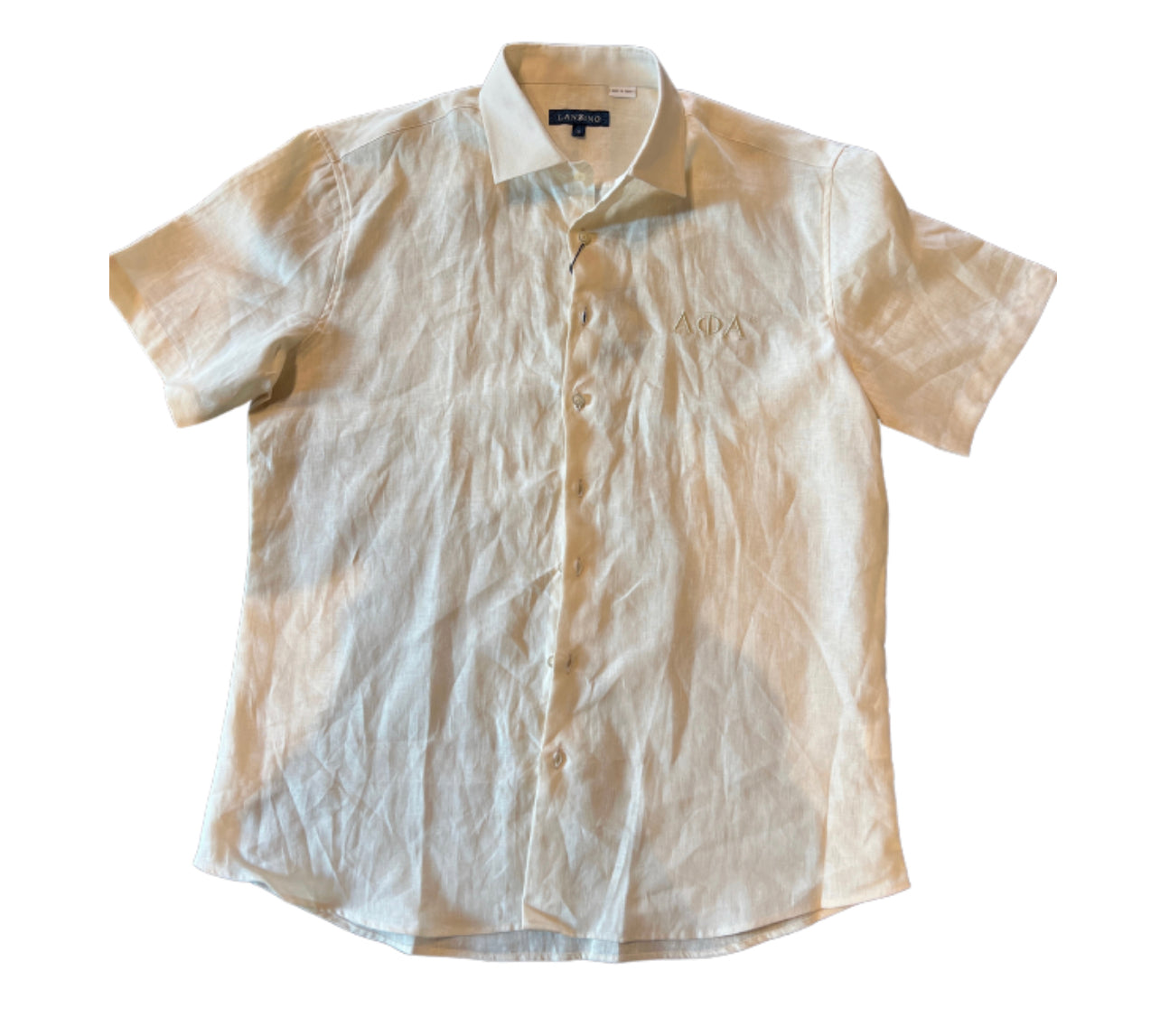Alpha Greek Linen Shirt