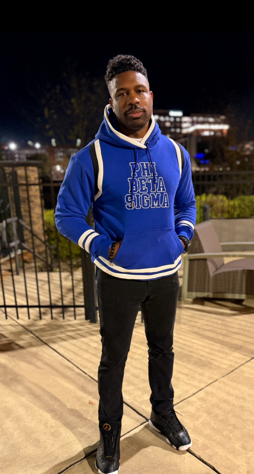 Sigma Striped Hoodie