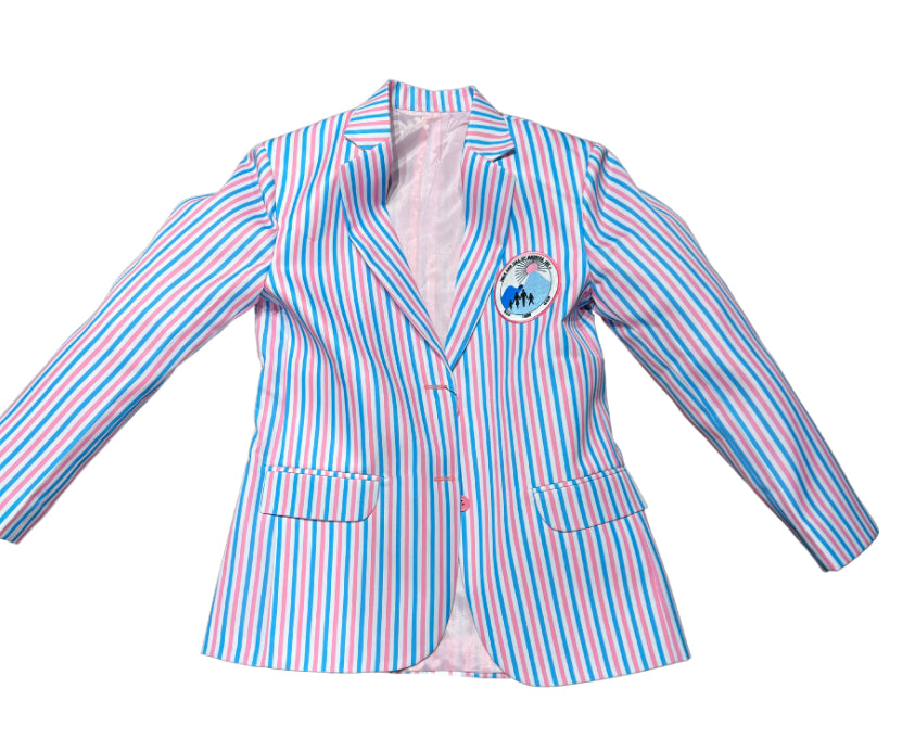JJOA Striped Blazer