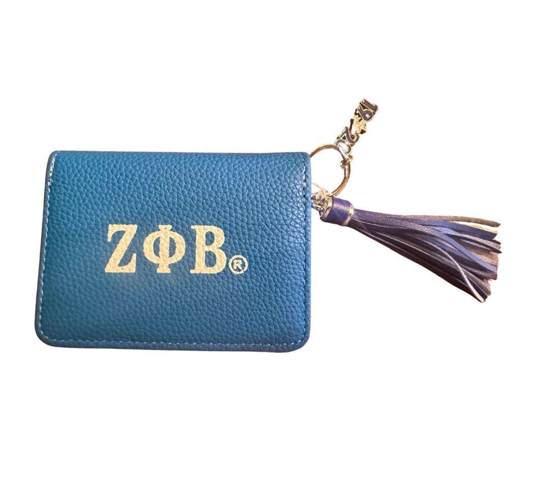 Zeta Zip Wallet w/charm
