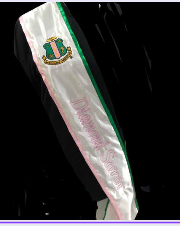 Diamond Soror Sash