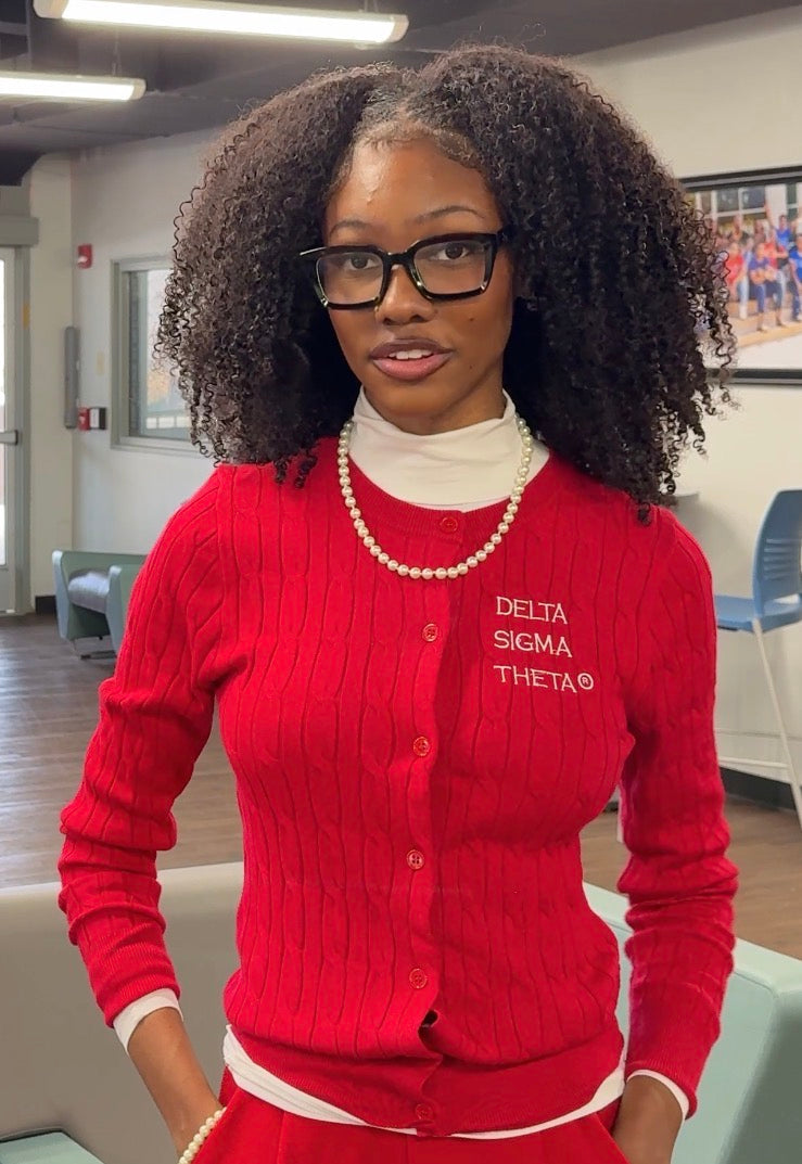 Delta Cable knit cardigans