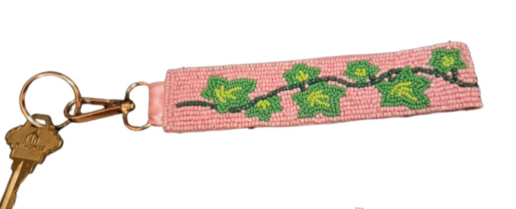 Ivy bloom wrist key lanyard-PreOrder ships by 9/30