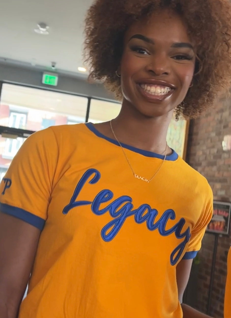 SGRHO Legacy Ringer Tee