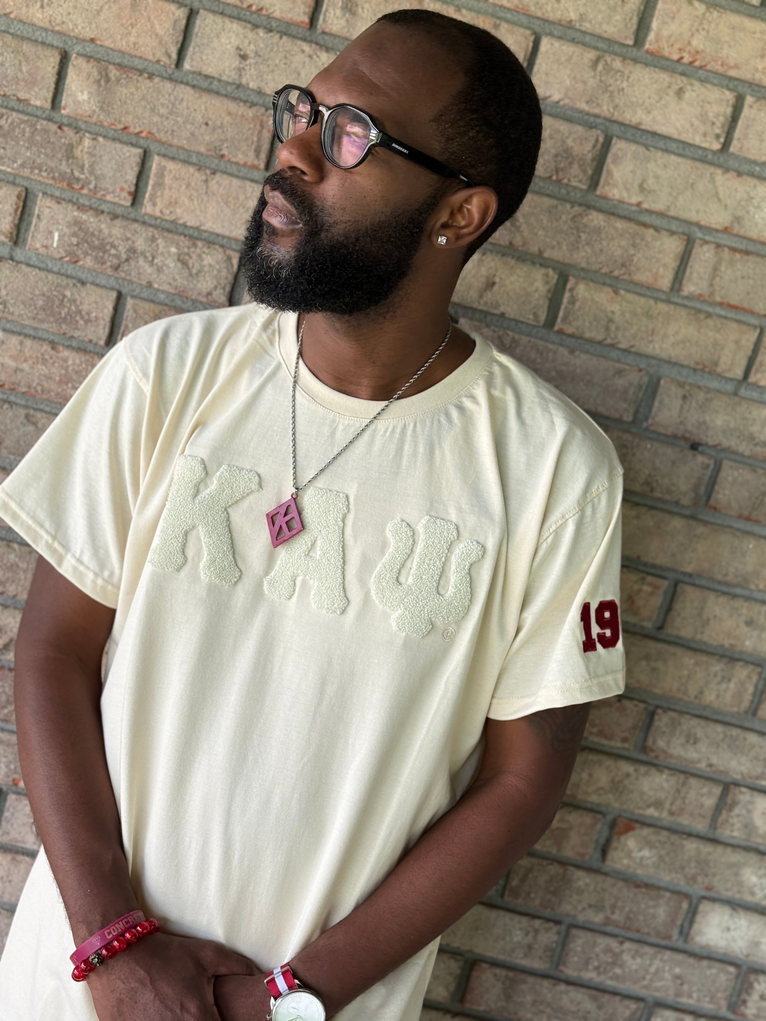 Kappa Chenille MonoTee-Cream