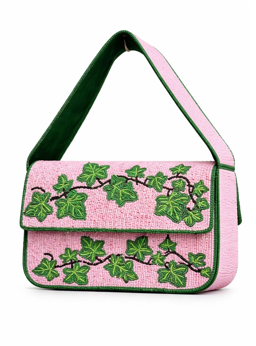 Ivy Bloom Beaded Bag- Preorder ships before June 1st