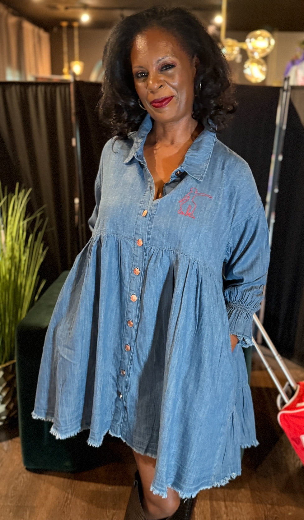 Delta Denim Fortitude Dress 3x