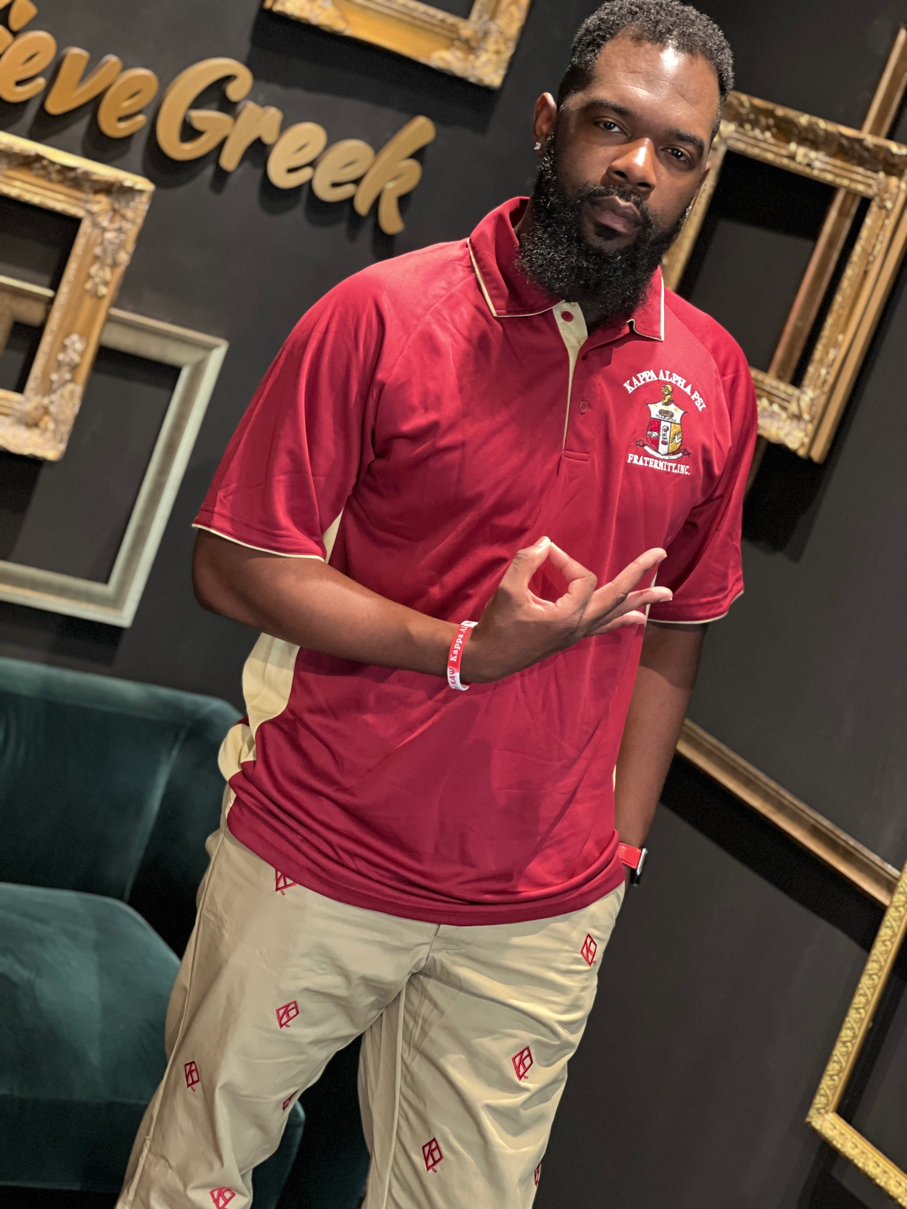 Kappa Khaki Kappacino pants