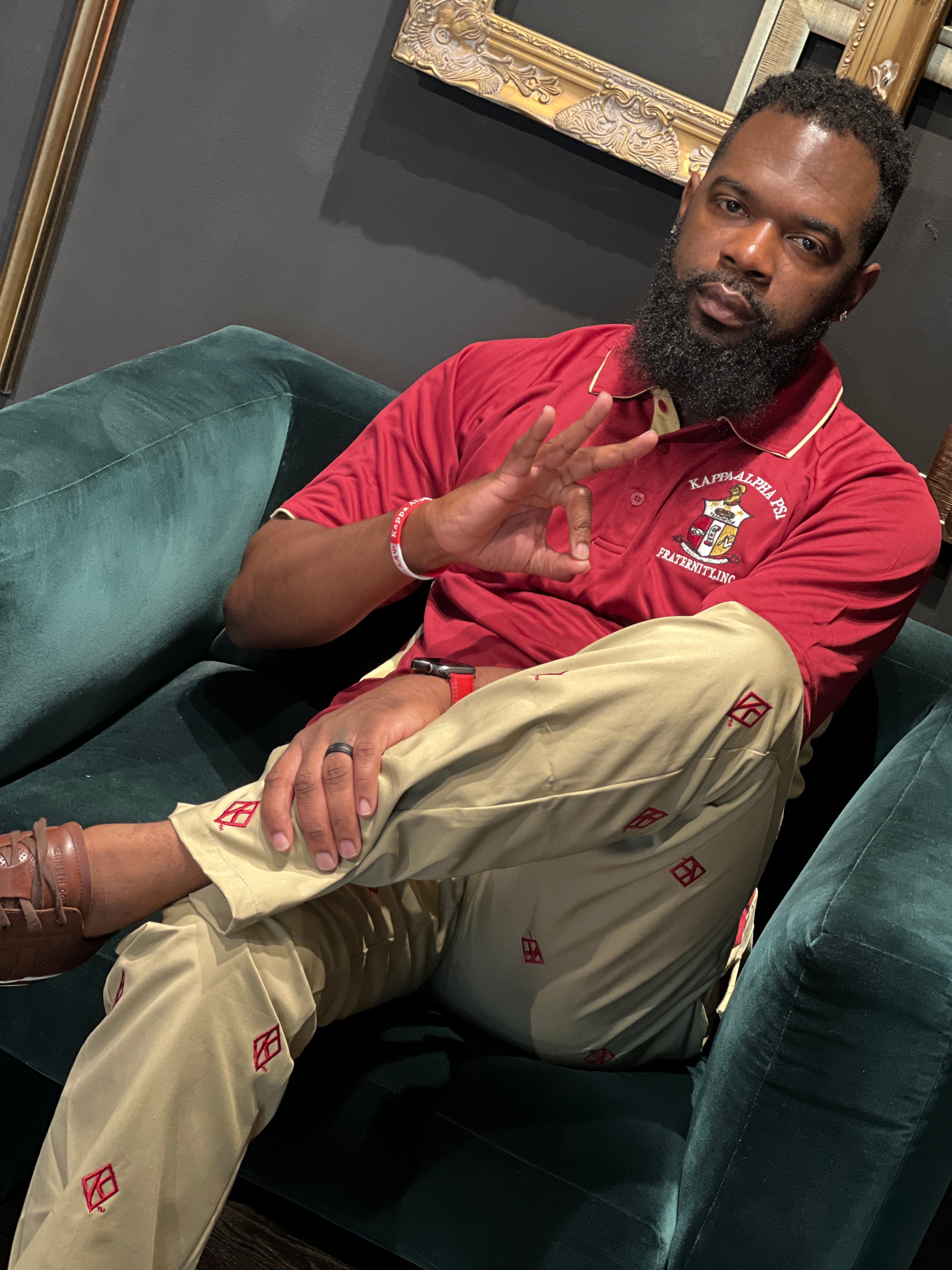 Kappa Khaki Kappacino pants