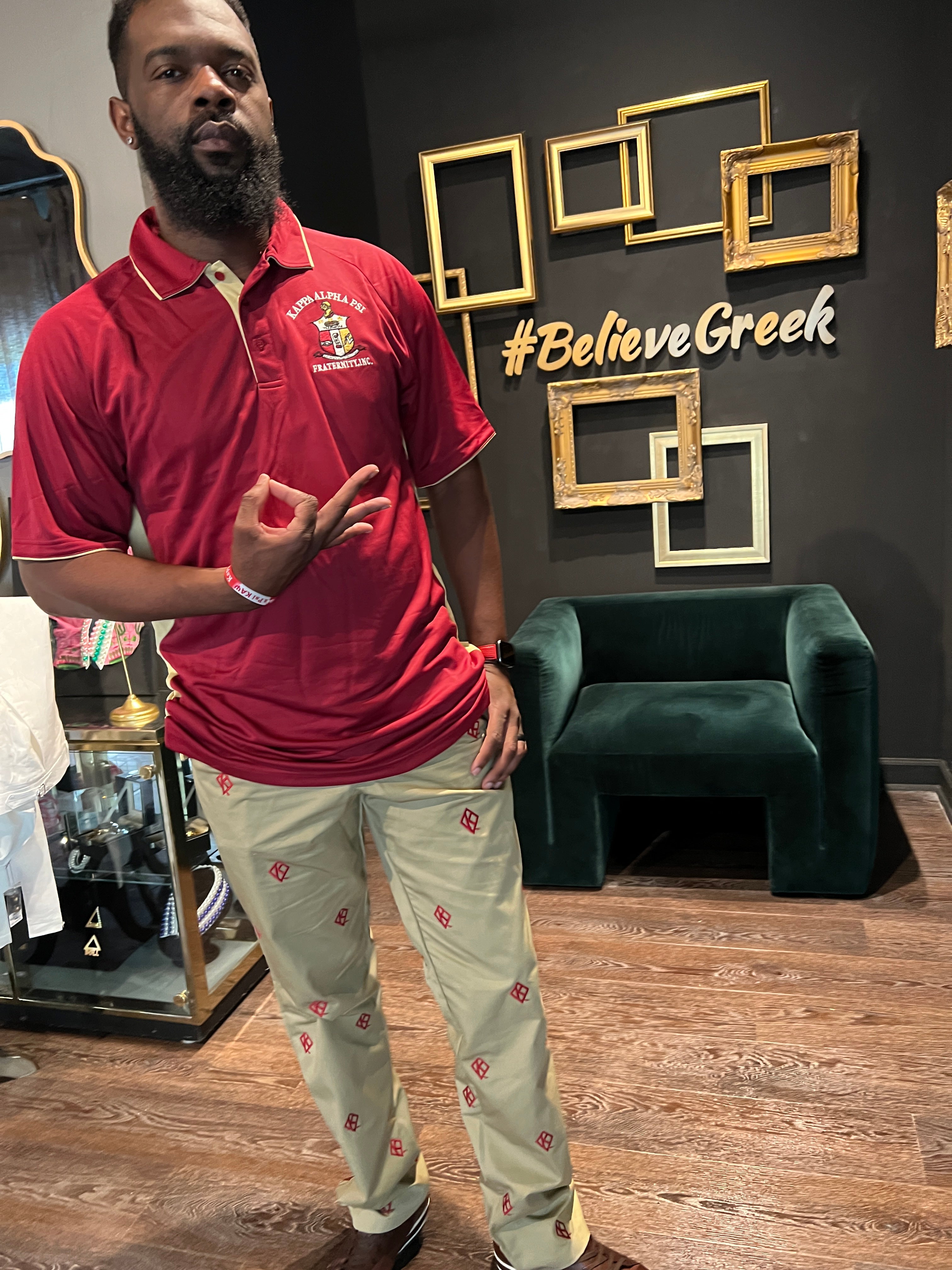 Kappa Khaki Kappacino pants