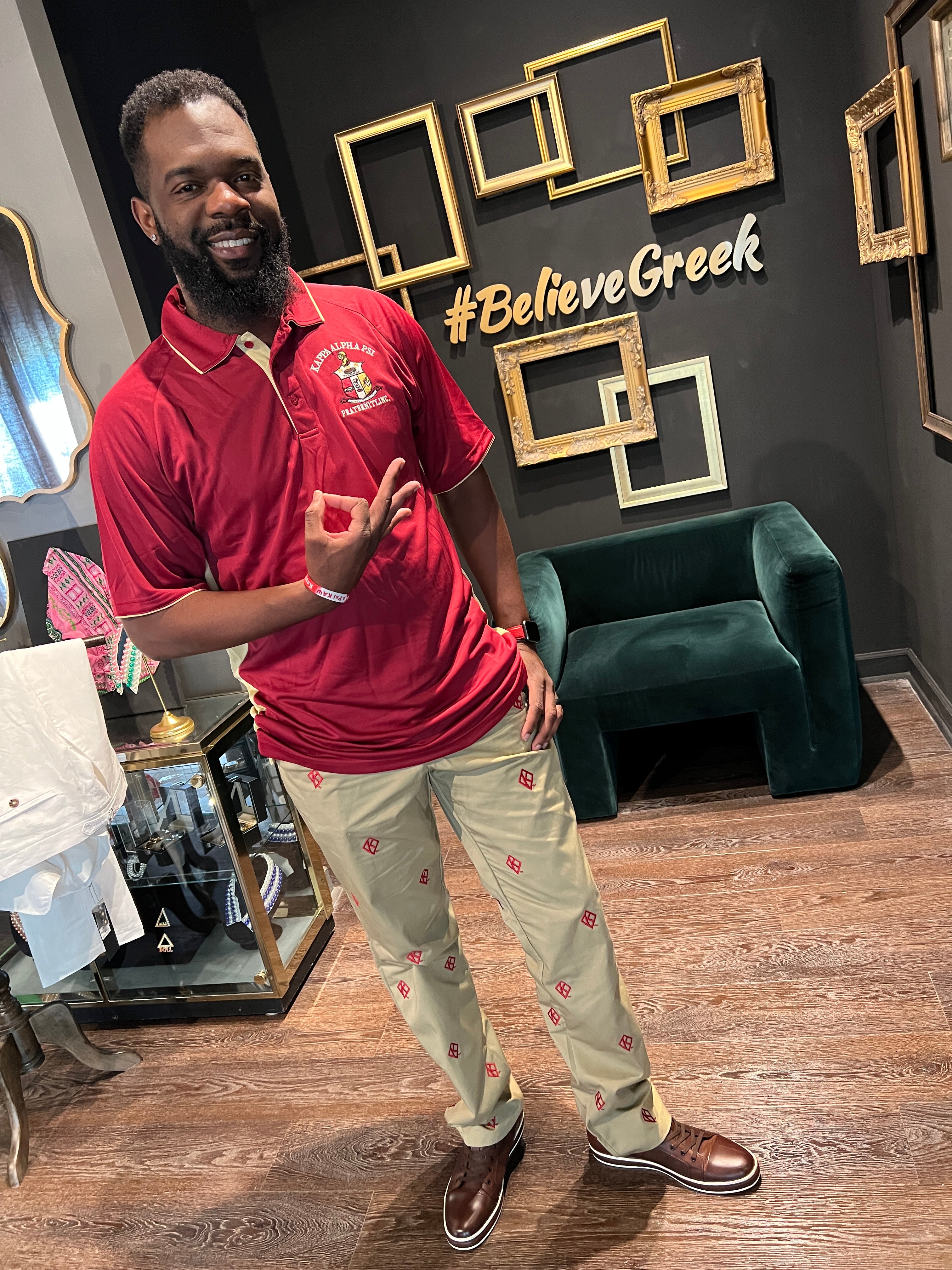 Kappa Khaki Kappacino pants