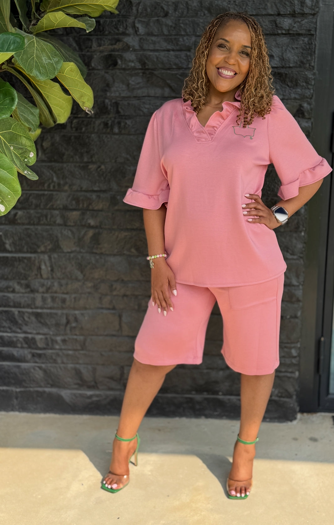 Poise & Ivy Short Set