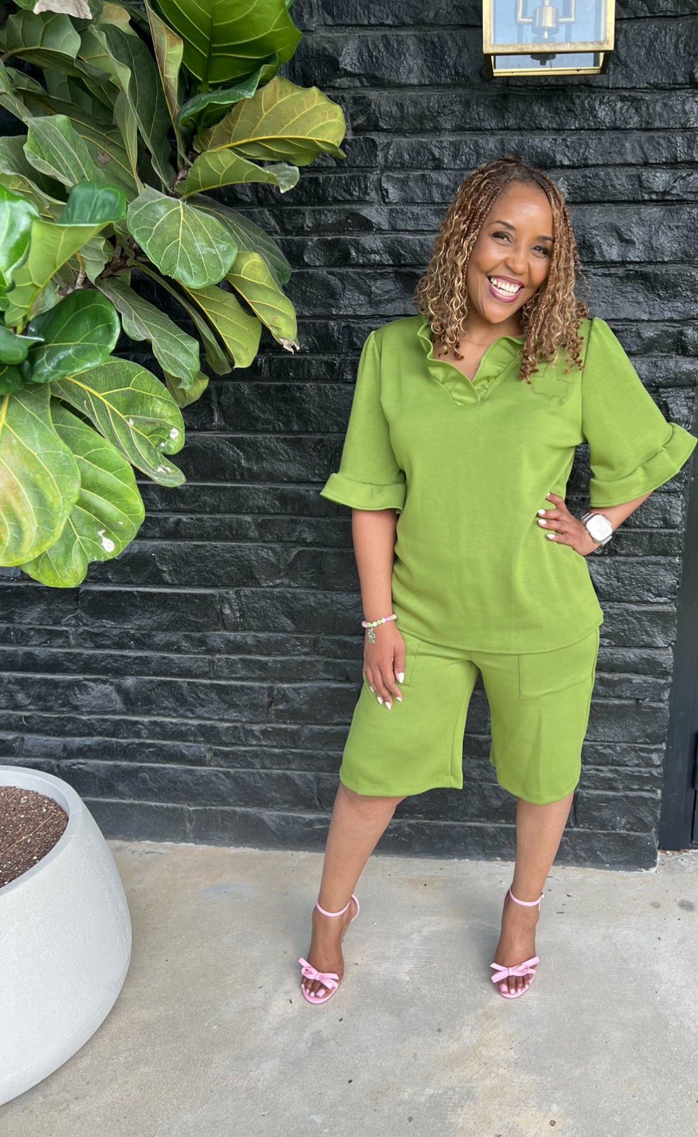 Poise & Ivy Short Set