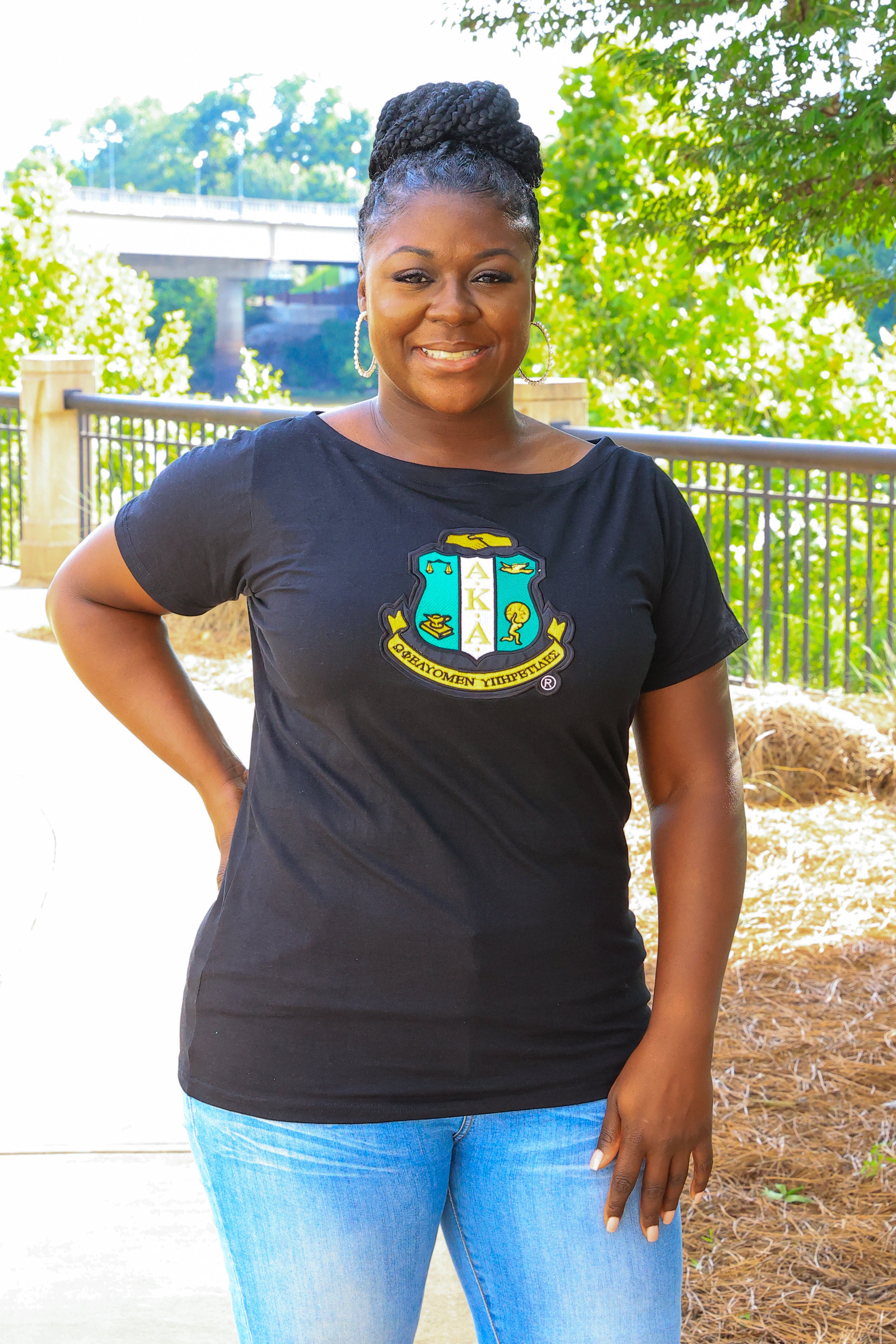 AKA off shoulder Tee