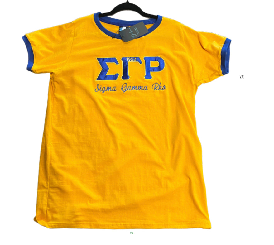 SGRHO Ringer Shirt
