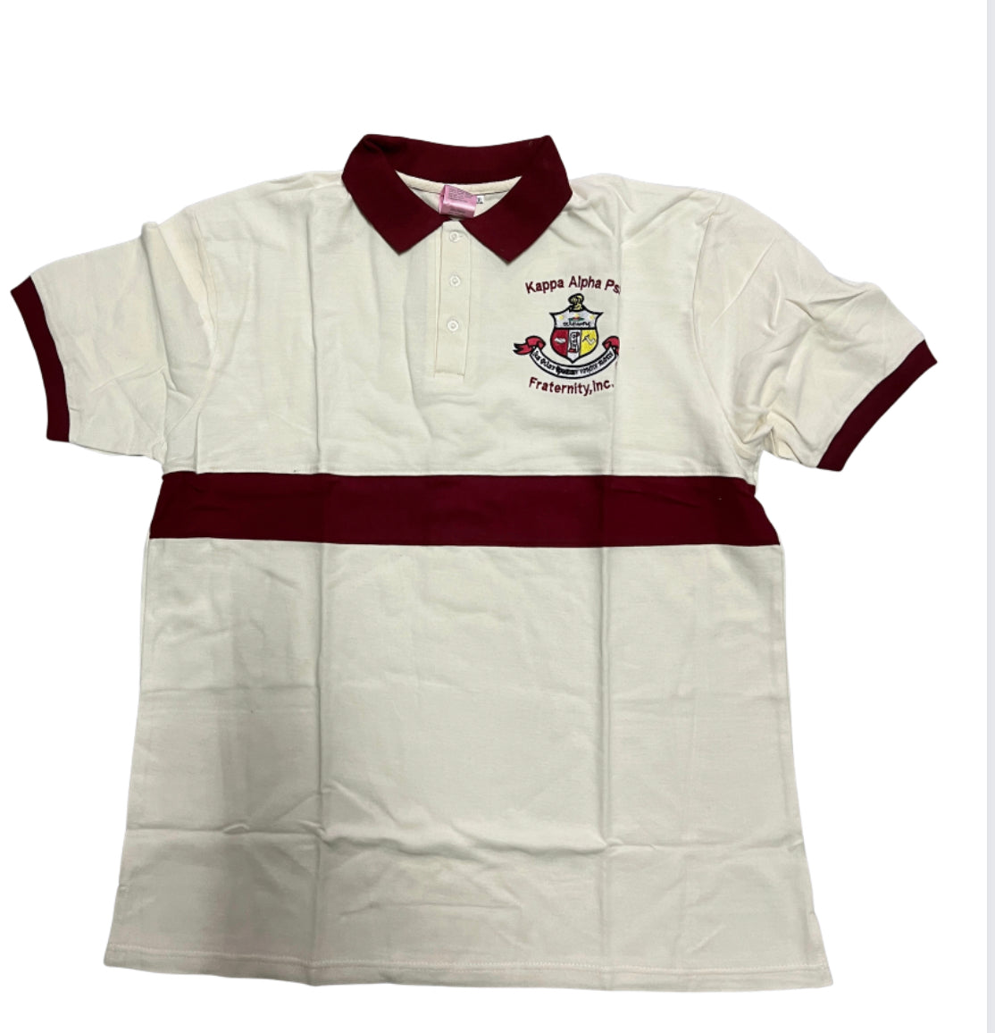 Kappa Alpha Psi Polo Shirt-stripe