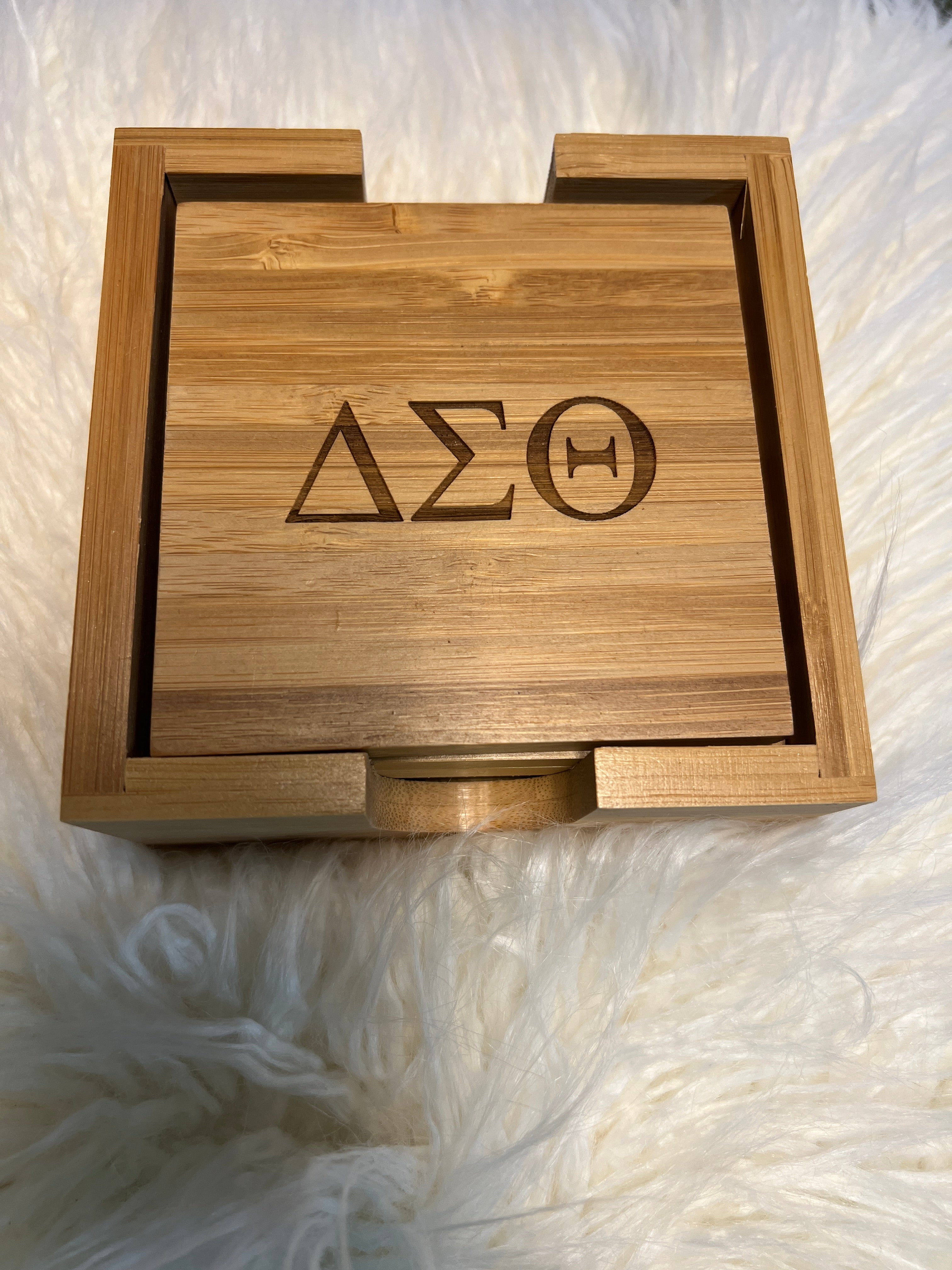 Delta Wood Coaster sets- 4pc