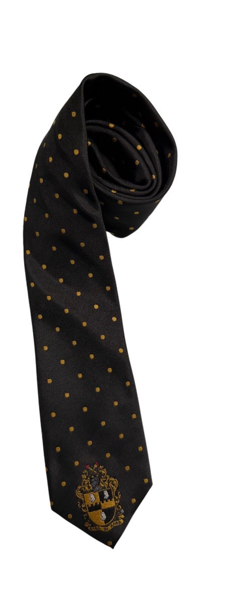 Alpha Phi Alpha polka dot tie