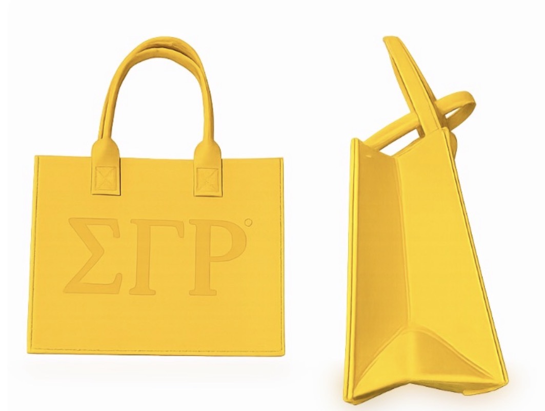 SGRHO Felt Tote