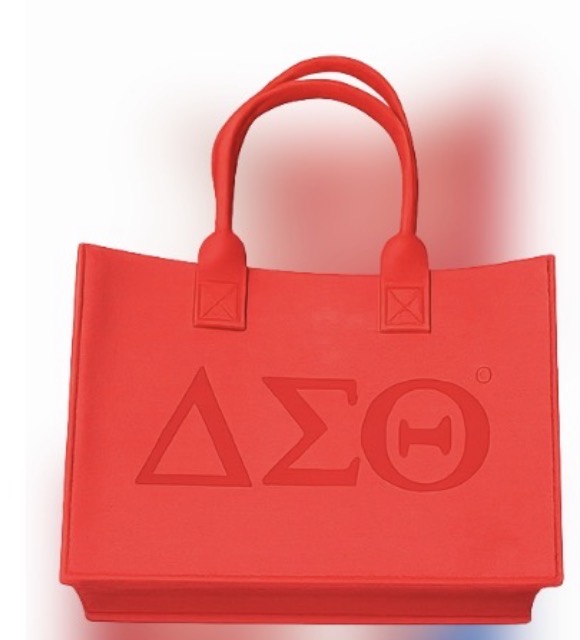 Delta Felt Tote