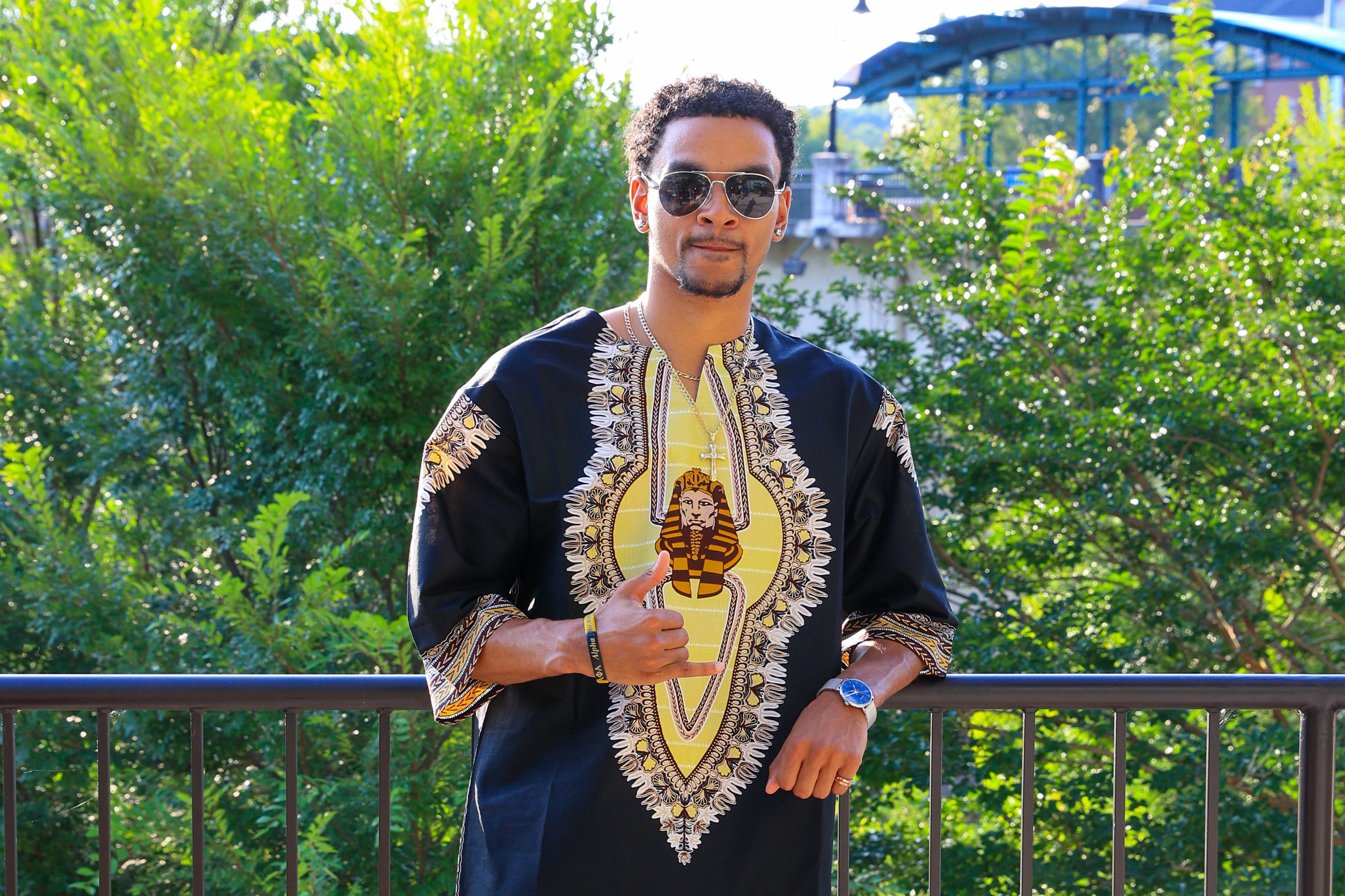 Dashiki Shirt-Alpha Phi Alpha