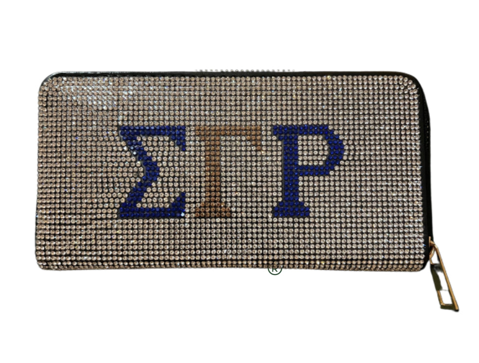 SGRHO Rhinestone Wallet