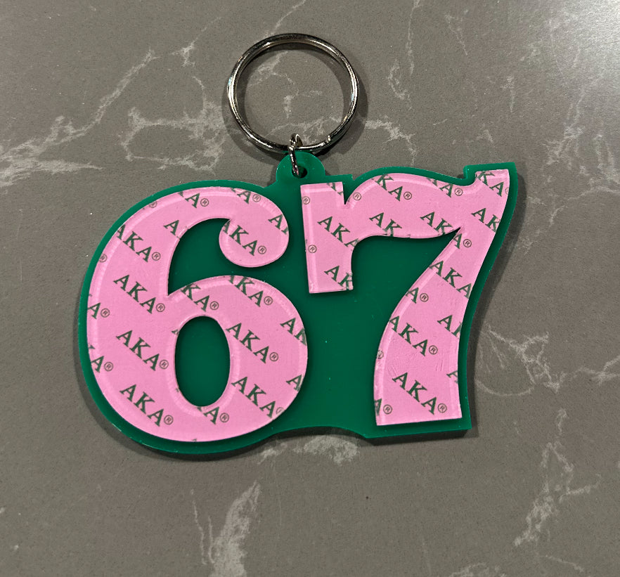 AKA Numbered Key Ring
