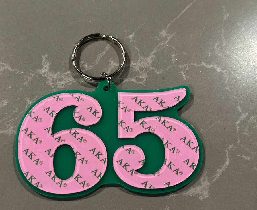 AKA Numbered Key Ring