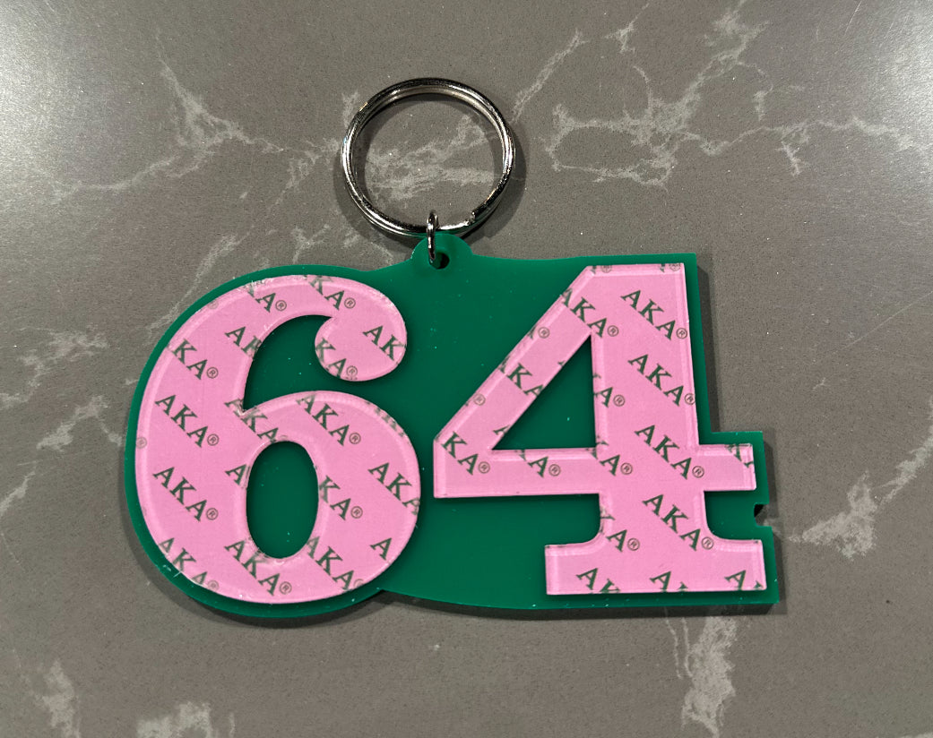 AKA Numbered Key Ring